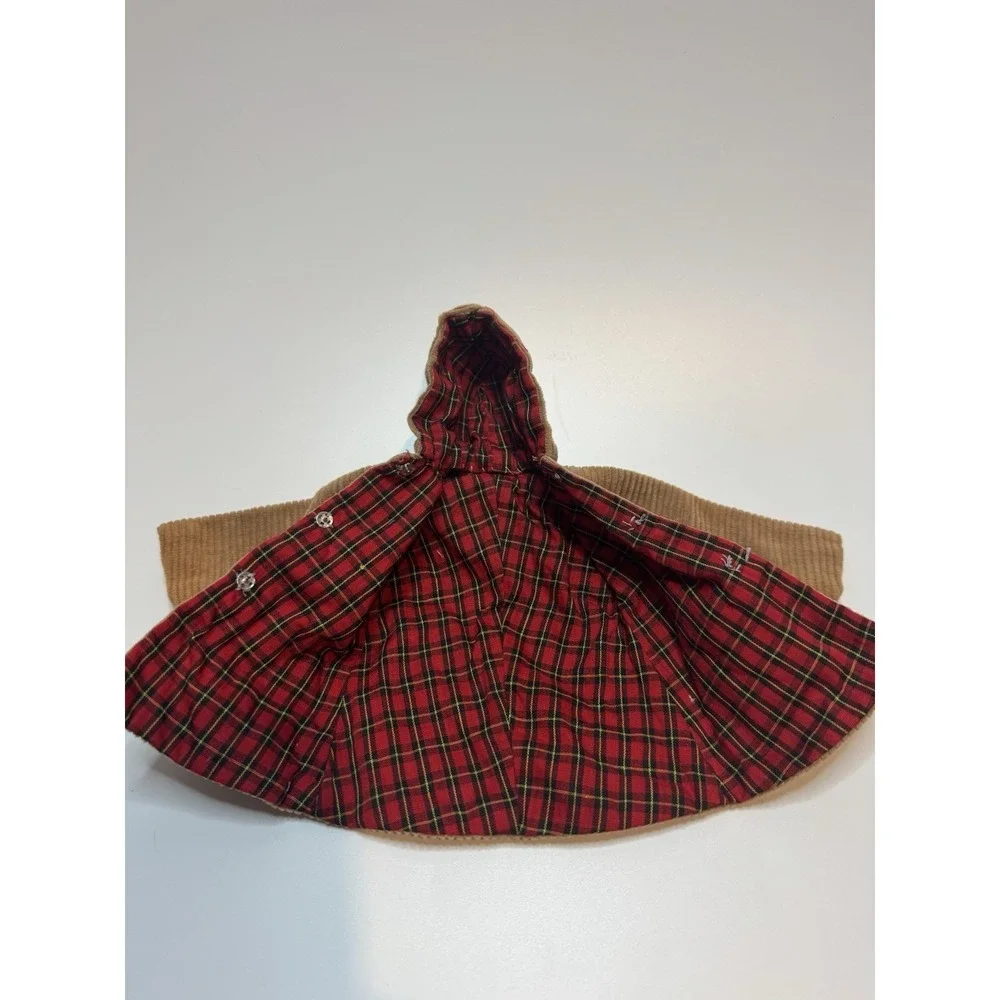 Vintage Judy Littlechap Corduroy Jacket With Red‎ Plaid Pants And Scarf